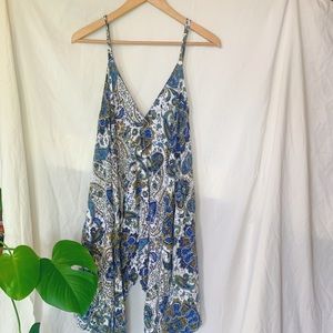 Design Lab Paisley jumpsuit size small